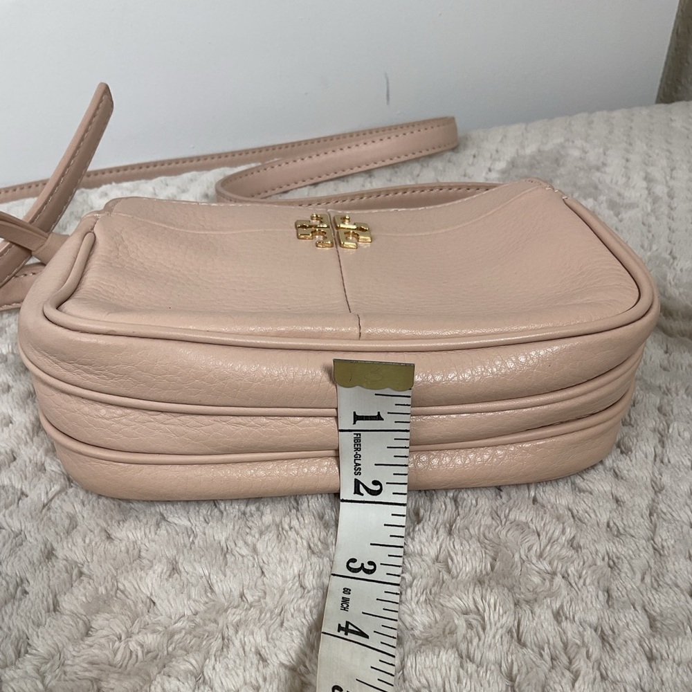Tory Burch Cream Ivy Micro Leather Crossbody - Picture 12 of 12